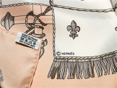 fake hermes scarf tag|authentic hermes scarf label.